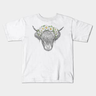 Highland cow Kids T-Shirt